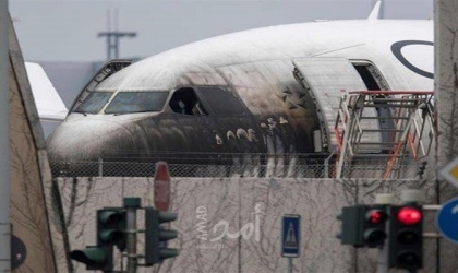 مطار شرم الشيخ يسيطر على حريق نشب في طائرة أوكرانية