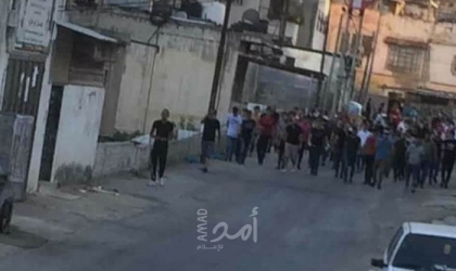 نابلس: قوات الأمن تشتبك مع شباب مخيم بلاطة واعتقال عدد منهم