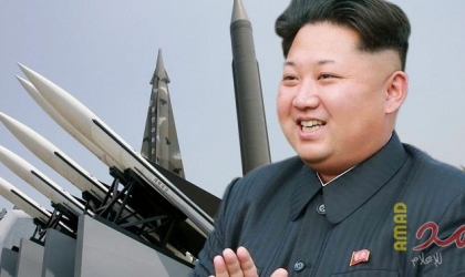 زعيم كوريا الشمالية يشرف على تجربة صاروخية ضخمة الحجم