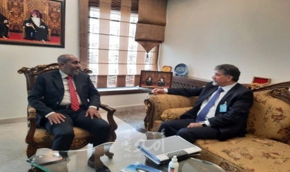 عبد الهادي يبحث مع سفير سلطنة عمان آخر مستجدات الأوضاع في فلسطين والمنطقة