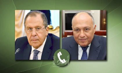 لافروف وشكري يؤكدان أهمية تعزيز التنسيق الروسي المصري بشأن القضايا الإقليمية والدولية