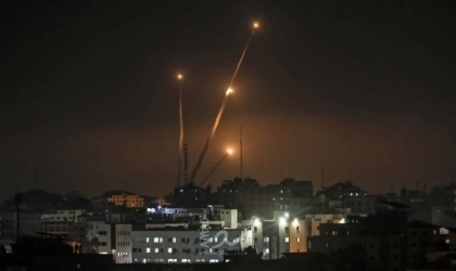 جيش الاحتلال: اعتراض صاروخ واحد أطلق من قطاع غزة نحو سديروت - فيديو