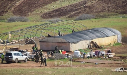 الأغوار: قوات الاحتلال تقتحم خربة حمصة الفوقا