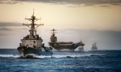 مجلة أمريكية تكشف استعداد الأسطول الإسرائيلي للحرب .. فيديو