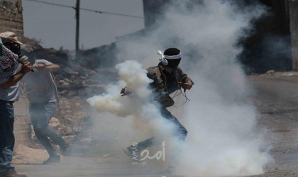 إصابتان بالرصاص والعشرات بالاختناق خلال قمع الاحتلال مسيرة كفر قدوم الأسبوعية
