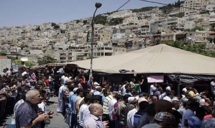 القدس: خيمة اعتصام في بلدة سلوان تضامناً مع العائلات المهددة بالإخلاء