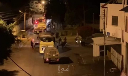 مواجهات مع قوات الاحتلال خلال اقتحام أحياء في مدينة البيرة..واطلاق نار على موقع عسكري
