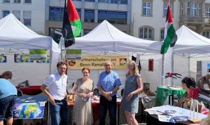 جمعية بون - رام الله تشارك في مهرجان تنوع الثقافة في المانيا