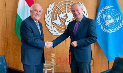 منصور يطلع رئيس الجمعية العامة للأمم المتحدة على التصعيد الإسرائيلي بحق الشعب الفلسطيني