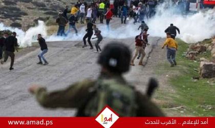 الخليل: اندلاع مواجهات مع جيش الاحتلال عند مدخل مخيم العروب