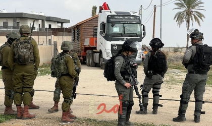 جيش الاحتلال يستولي على شاحنة بأريحا ويهدم منزلين في القدس