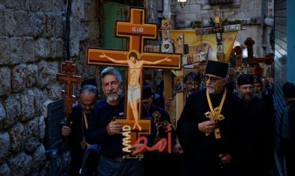 القدس: احتفالات مسيحية بـ"الجمعة العظيمة" في كنيسة القيامة