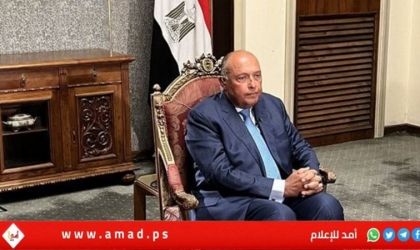 وزير الخارجية المصرية: يجب حلحلة الجمود الذي ينتاب عملية السلام