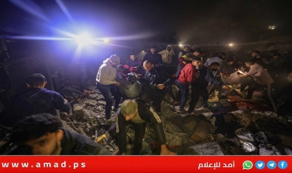 رفح: استشهاد 6 مواطنين بينهم أطفال في قصف طائرات جيش الاحتلال