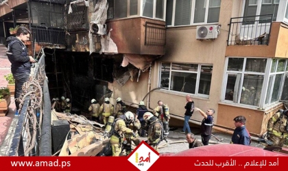 قتلى وجرحى إثر اندلاع حريق هائل في مركز ترفيهي بإسطنبول - فيديو