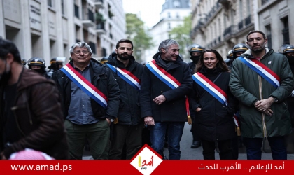 ميلينشون زعيم اليسار الفرنسي يؤكد دعمه للمظاهرات المؤيدة لفلسطين