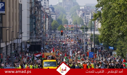 عشرات الآلاف في بروكسل يرسمون "خطًا أحمر" ضد الإبادة بــ غزة - صور