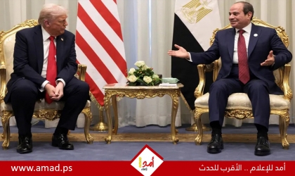 ترامب: السيسي لعب دوراً مهماً في عملية السلام مع حماس