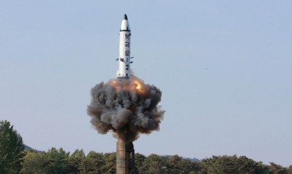 إطلاق صواريخ مجهولة من كوريا الشمالية جنوب إقليم "كيونغ"
