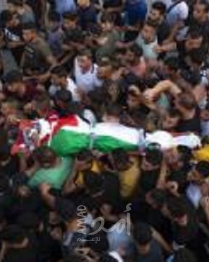 تشيَّع جثمان الشهيد محمد حريز في رام الله