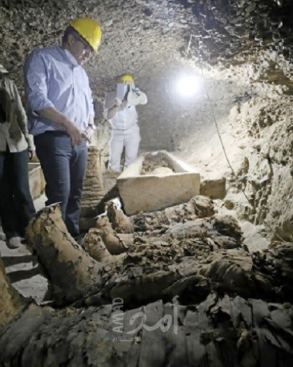 العثور على (25) قبراً تعود الى العهد الروماني شمال قطاع غزة