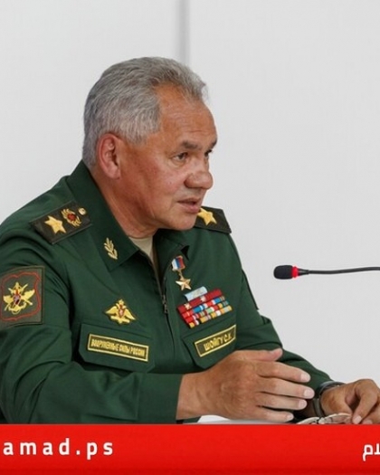 وزير الدفاع الروسي يتفحص القوات الروسية في منطقة العملية العسكرية الخاصة