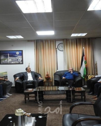 غزة: وكيل النقل والمواصلات يستقبل وفداً من اتحاد الصناعات الفلسطينية