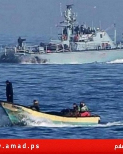 زوارق الاحتلال تهاجم "مراكب الصيادين" مقابل بحر شمال غزة