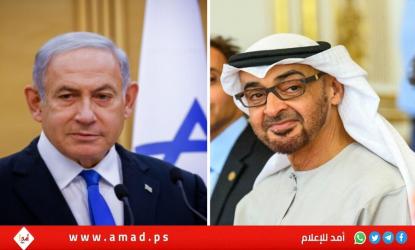نتنياهو يناقش مع رئيس الإمارات بن زايد أزمة طائرة 